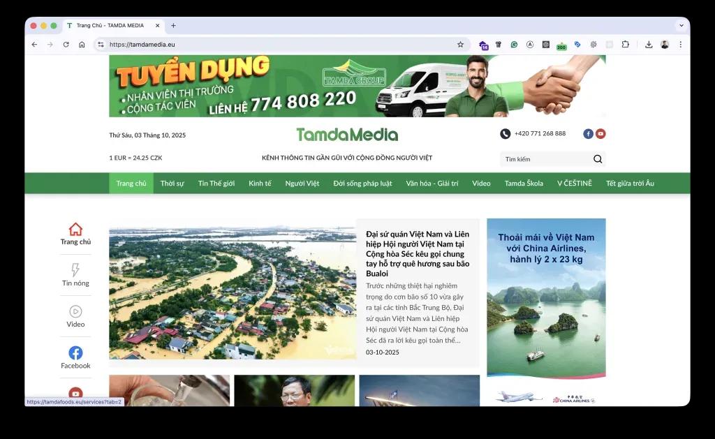 DỰ ÁN TAMDA MEDIA