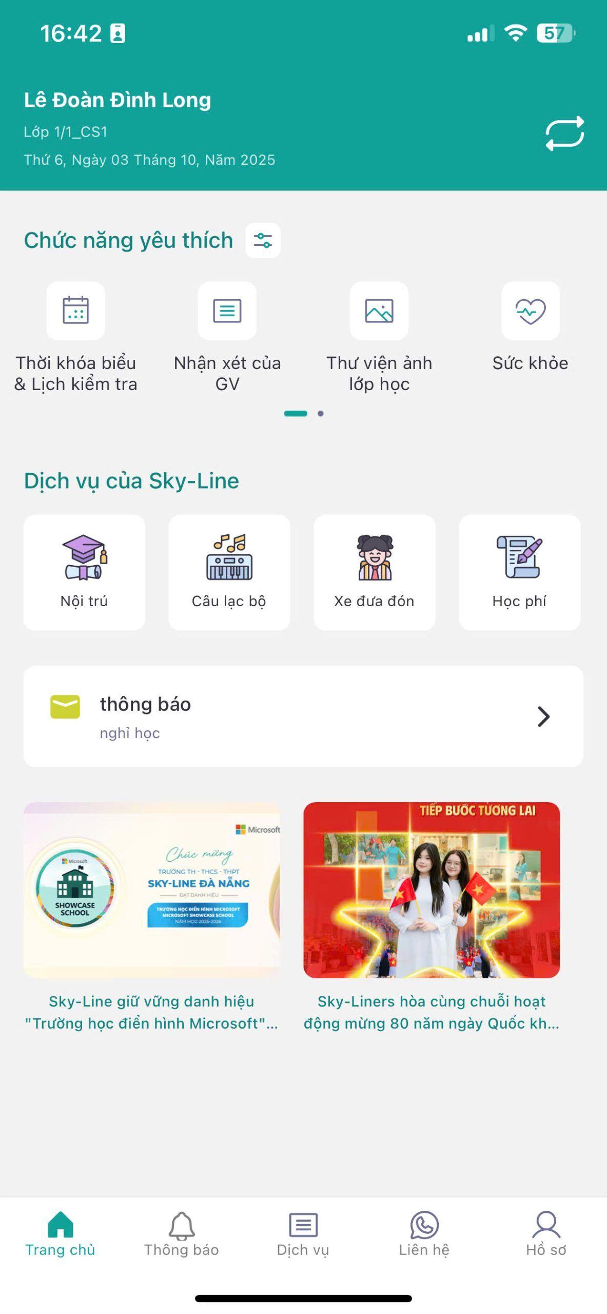 Dự án Skyline E-connect Mobile App